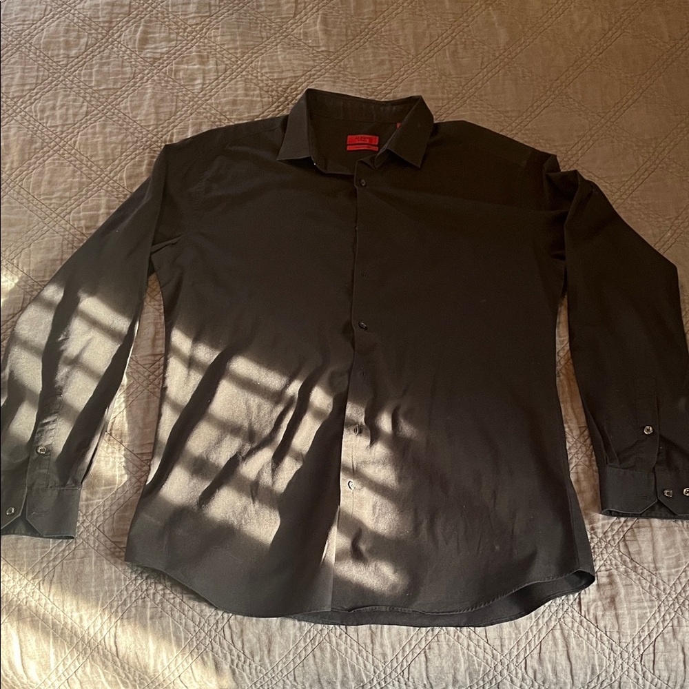 Alfani Black Dress Shirt (read description)